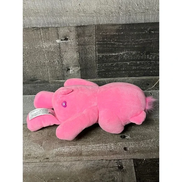 Care Bears Cheer Bear Plush Toy Pink Rainbow Belly Badge Glitter Heart Feet 2022 - Picture 10 of 10